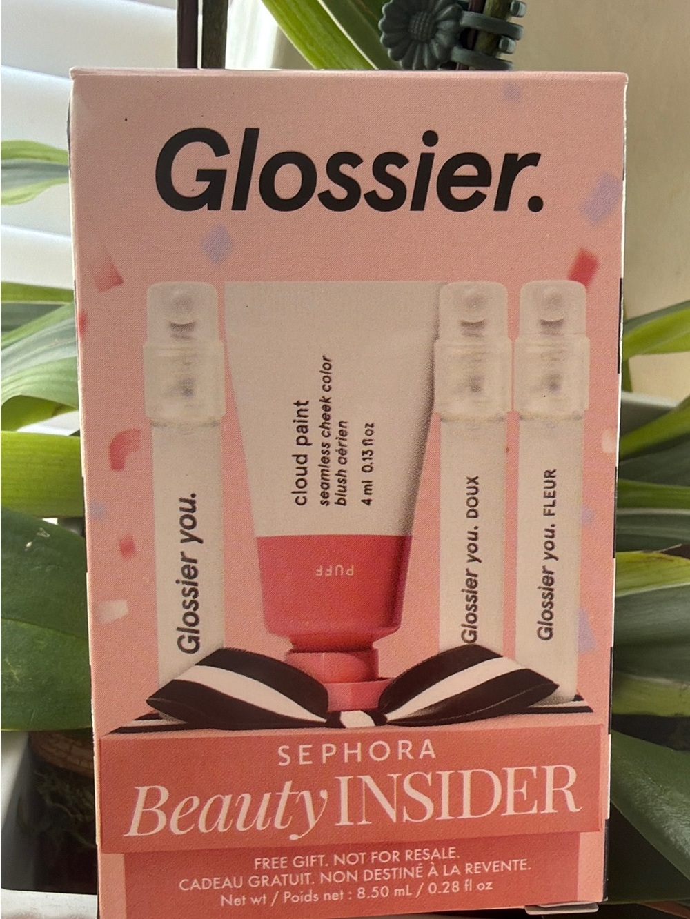 Glossier Mini Blush & Lip Set — Coral Pink